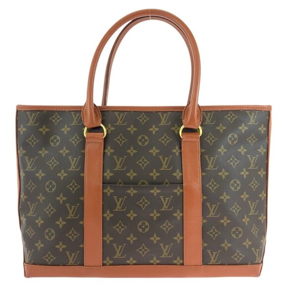 LOUIS VUITTON Brown Monogram Leather Shoulder Bag - Picture 1 of 10